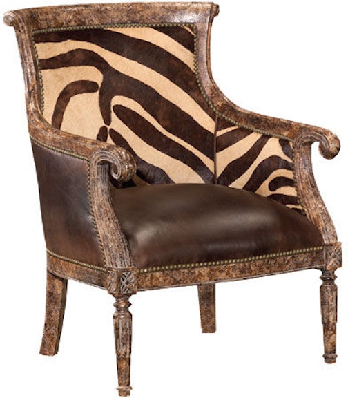 Our House Designs Bergamo Wood Carved Chair 839