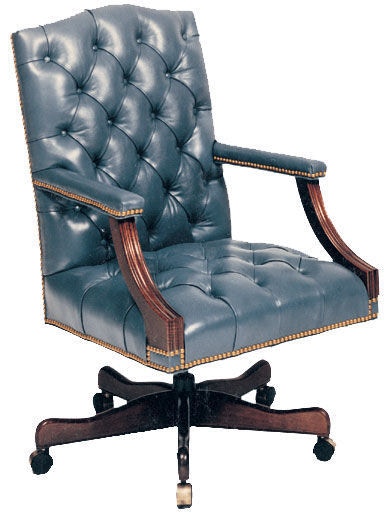 Leathercraft by OHD Executive Swivel with Hand Tufted In Back and Seat GT-110-S