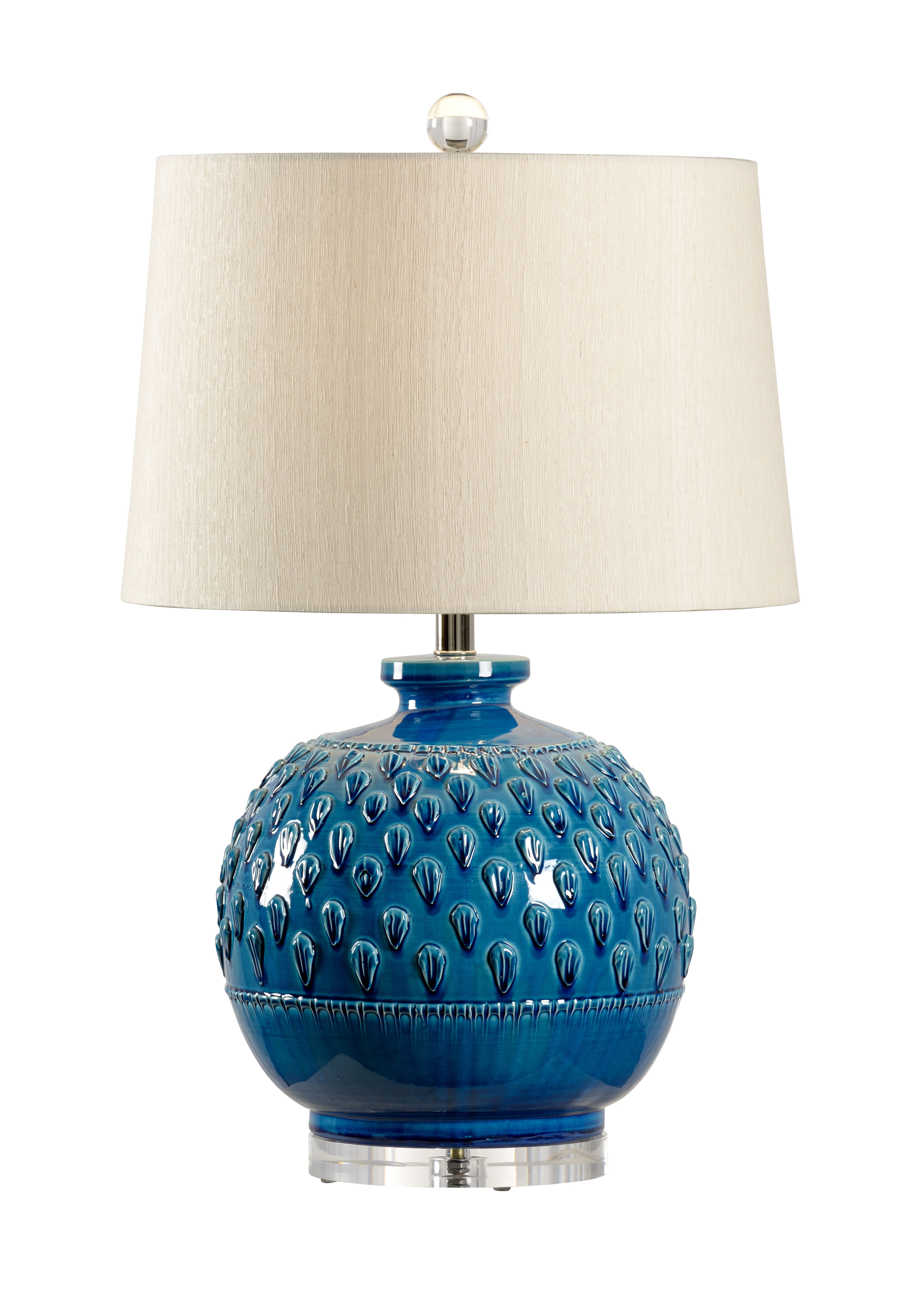 indigo blue lamps