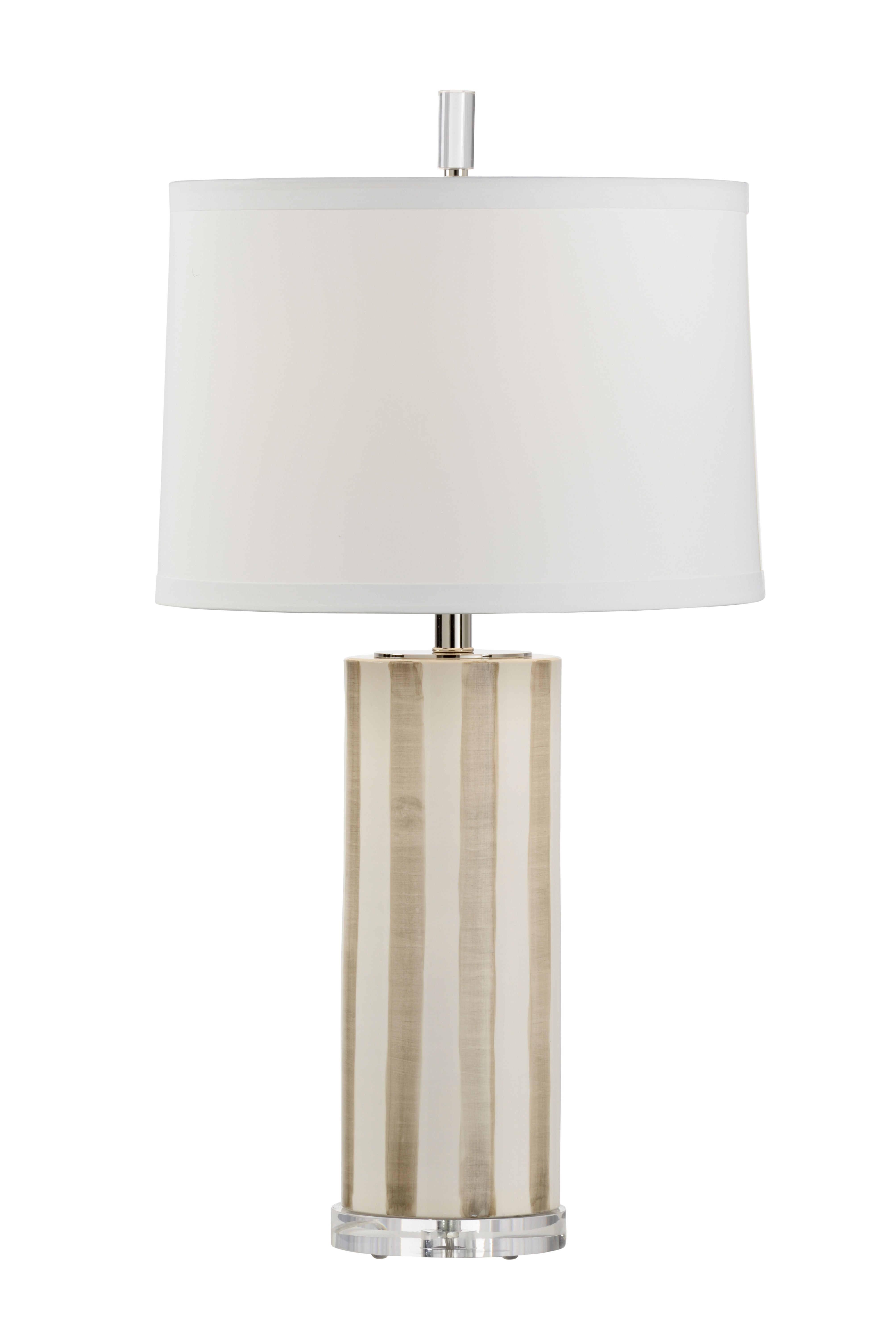Wildwood Sailor Stripe Lamp - Taupe 17190