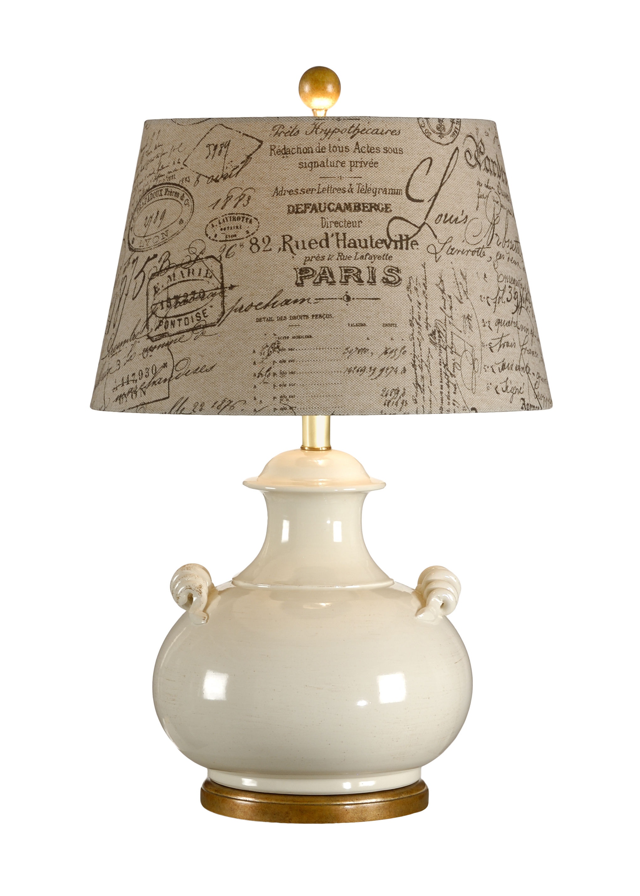 Wildwood Niccolo Lamp - Ivory 17707-2