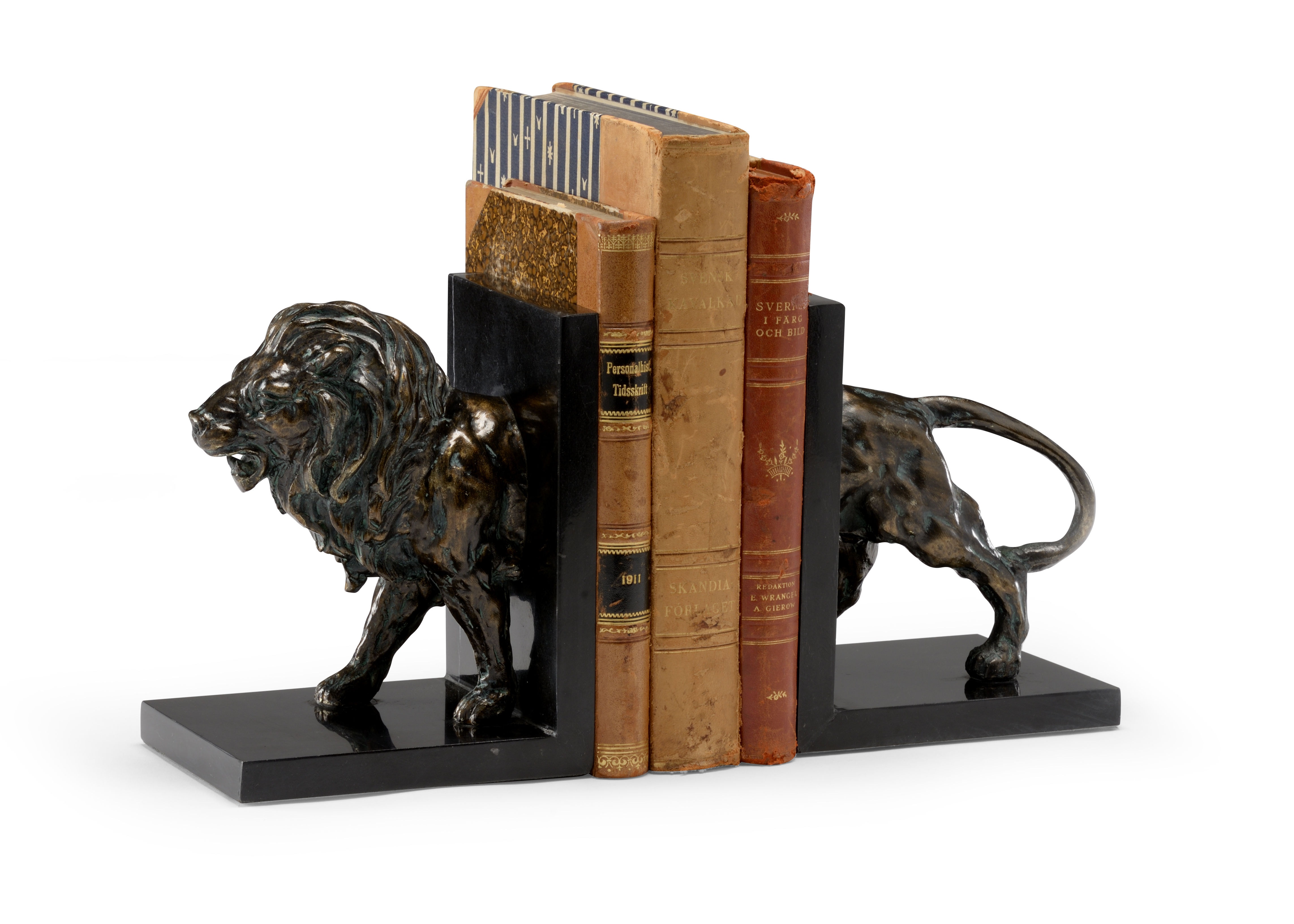 Wildwood Lioncrest Bookends (Pr) 