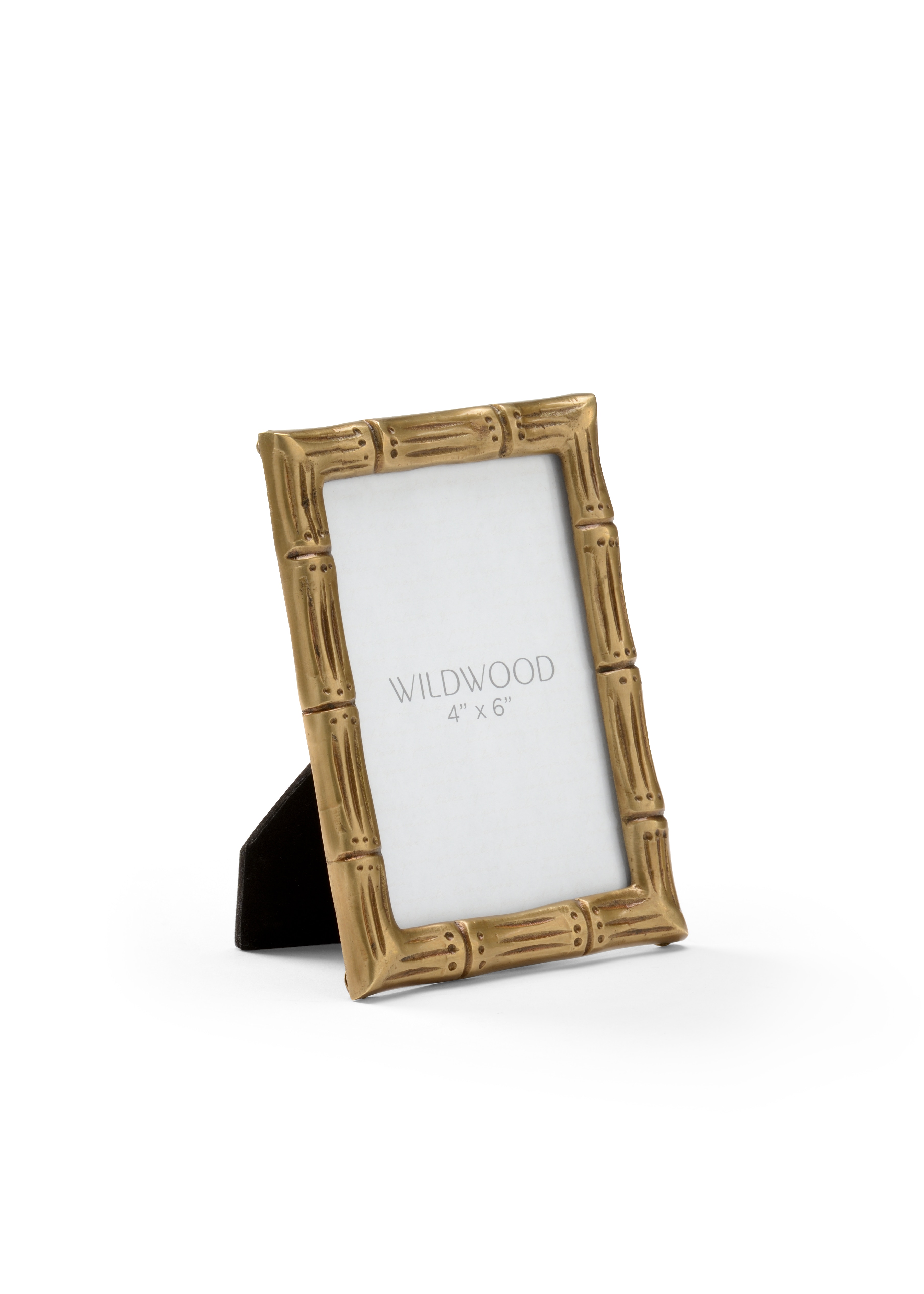 Wildwood Brass Bamboo Frame (4x6) 302068