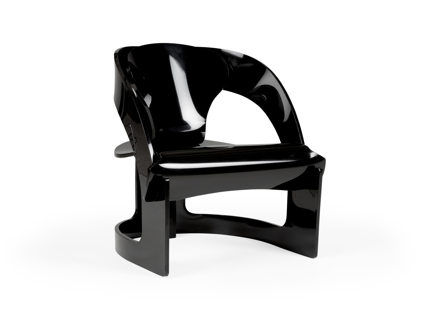 Wildwood Beverly Grove Acrylic Chair - Black 490587