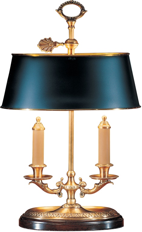 Wildwood Table and Floor Lamps Brass Candle Lamp 597 - Habegger