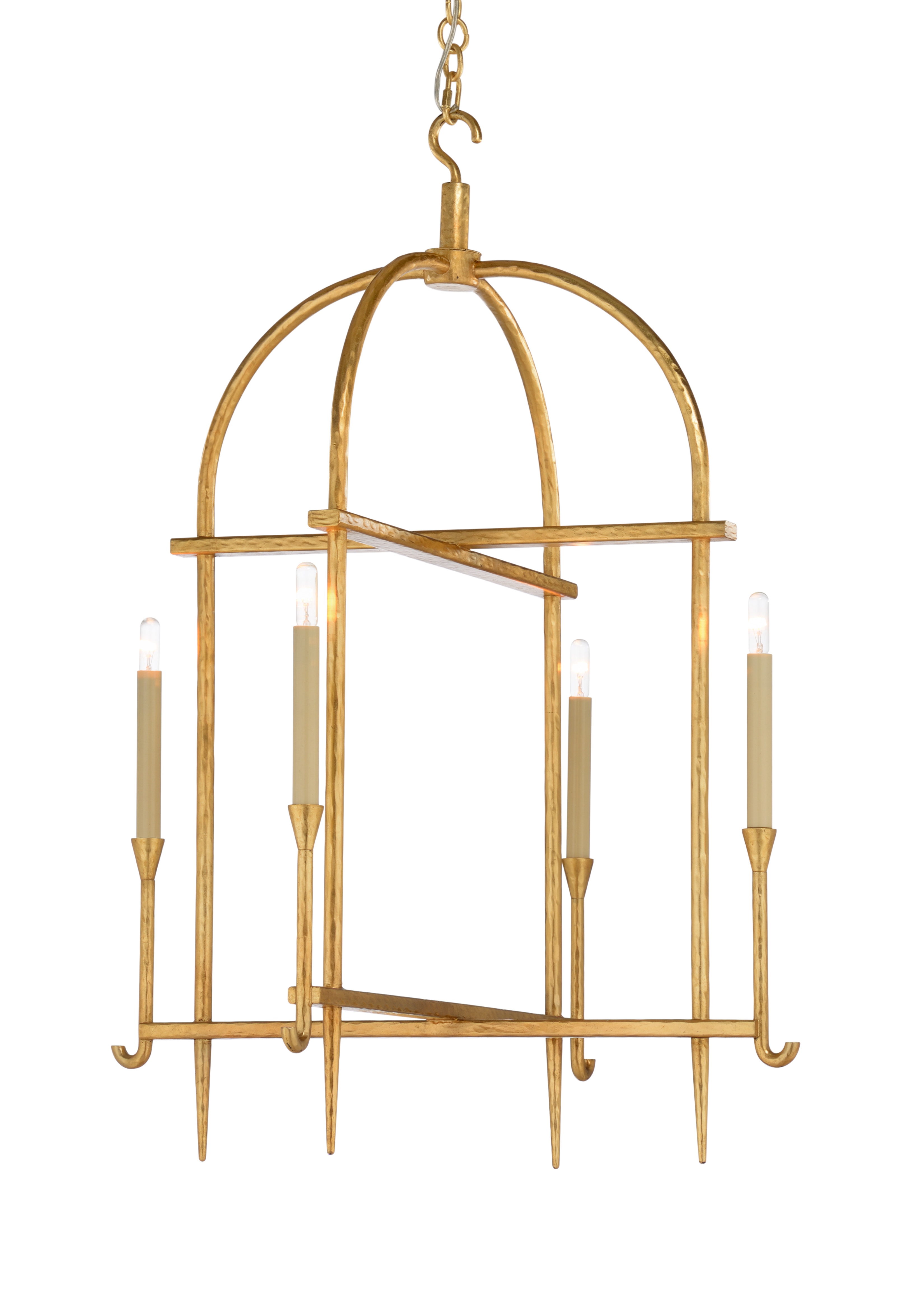 Wildwood Diego Lantern - Gold 67368