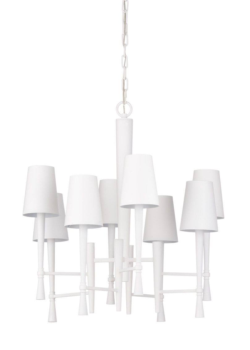 Wildwood White Ferrier Chandelier 67424