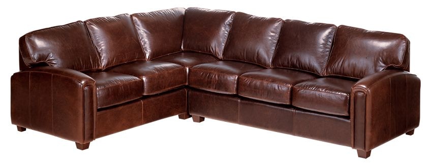 Legacy Leather Living Room Chicago Sectional Mountain Comfort