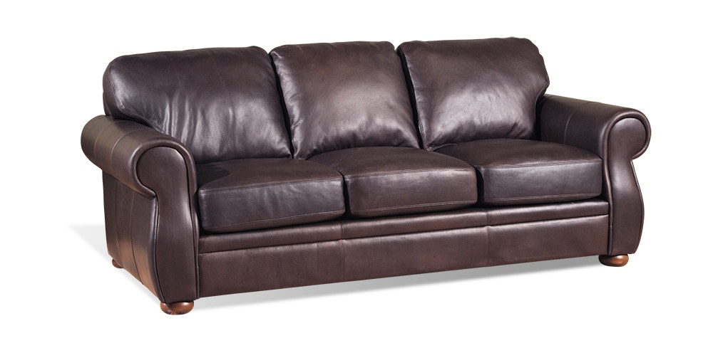 Legacy Leather Living Room Sofa Hickory Furniture Mart