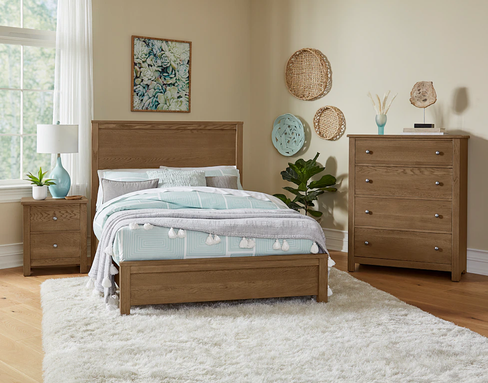 Vaughan-Bassett Bedroom Night Stand - 2 Drwr 12-226 - Kemper Home Furnishings - London and Vaughan-Bassett Bedroom Night Stand - 2 Drwr 12-226 - Kemper Home Furnishings - London and