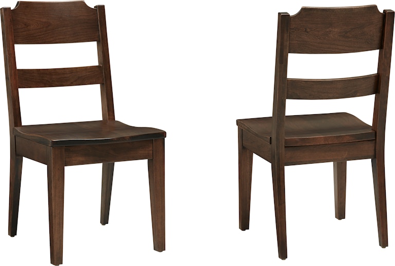 Vaughan-Bassett Furniture Company Crafted Cherry Dining Ladderback Side Chair 150-010
