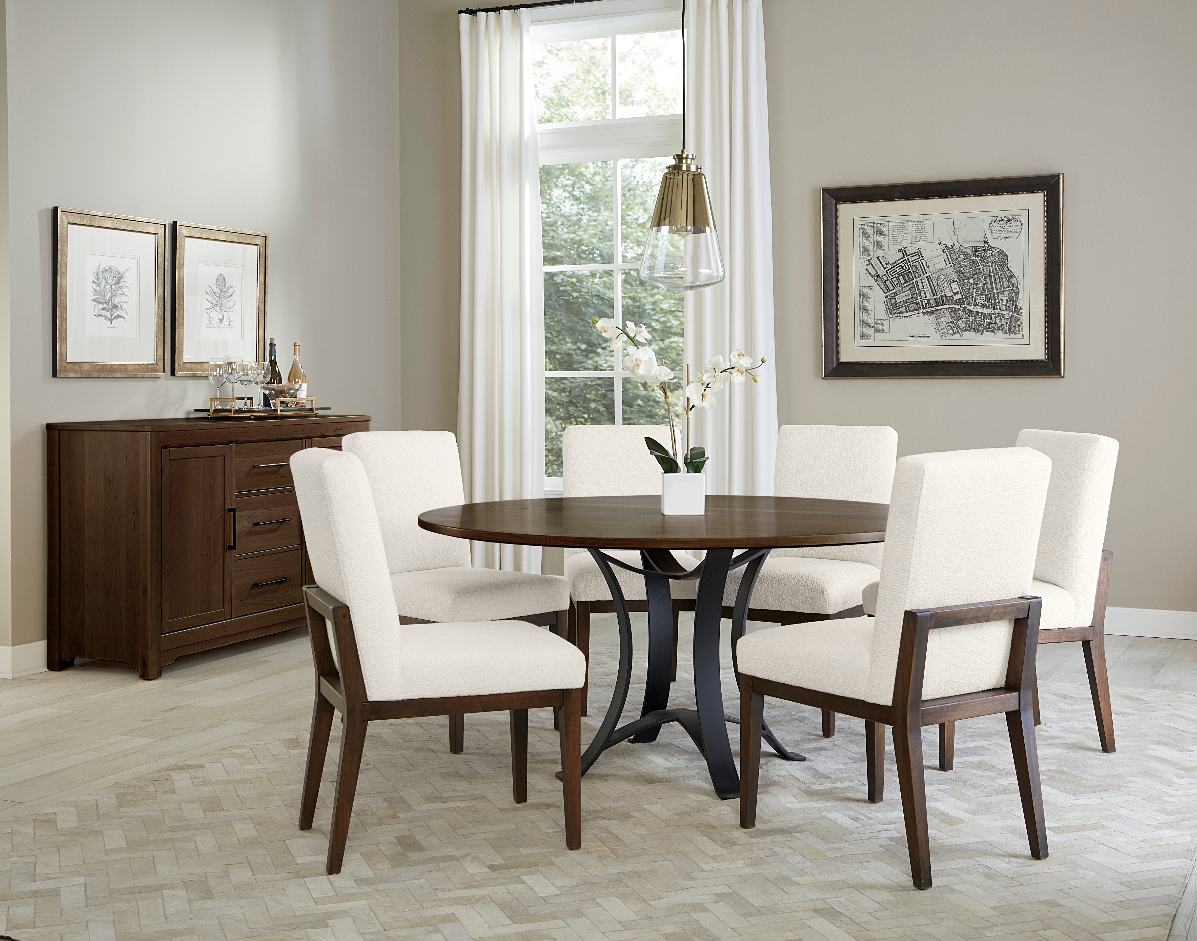Vaughan-Bassett Furniture Company Casual Dining Upholstered Side