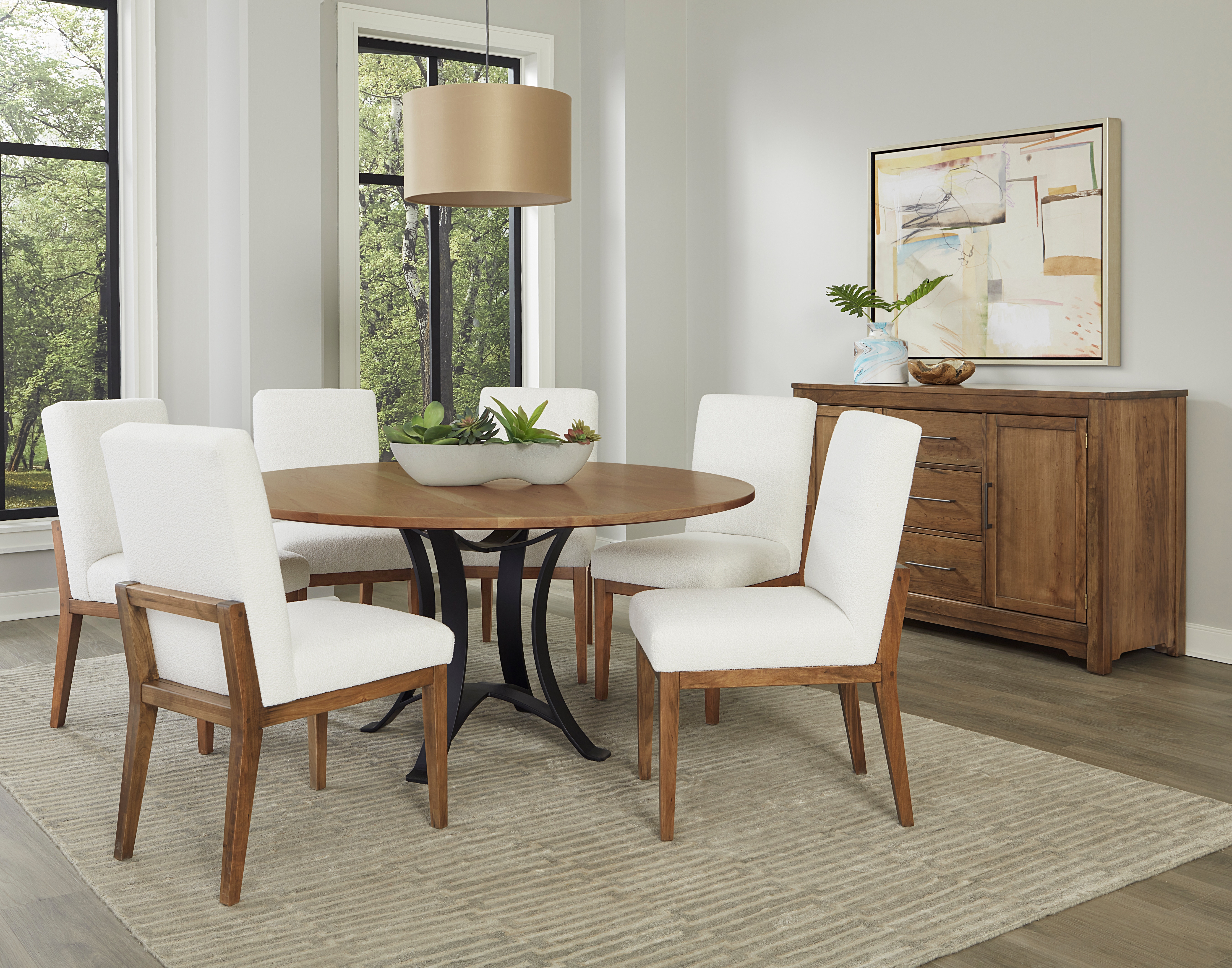 Bassett upholstered deals dining chairs