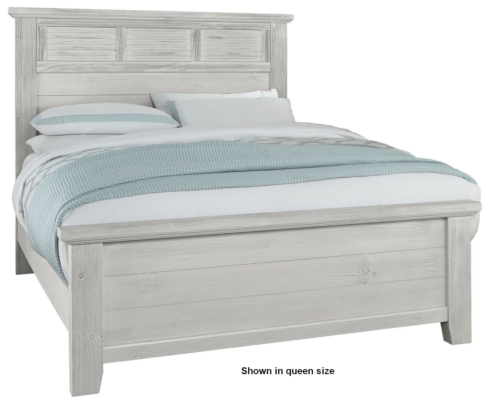 Vaughan-Bassett Furniture Company Bedroom Louver Headboard 6/6 694