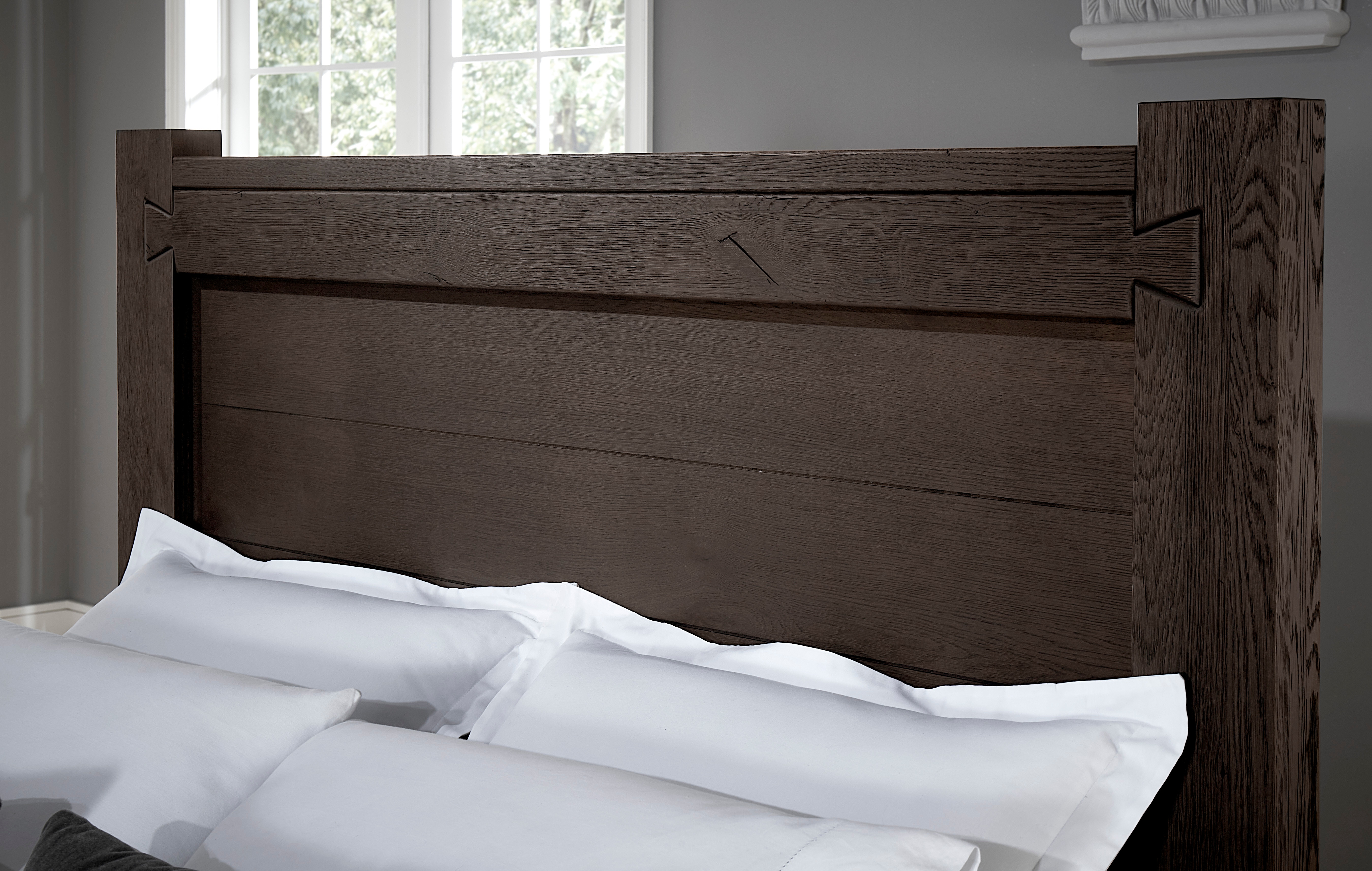 VaughanBassett Bedroom Queen Poster Bed With 6x6 Footboard 750558155922 McLaughlins Home