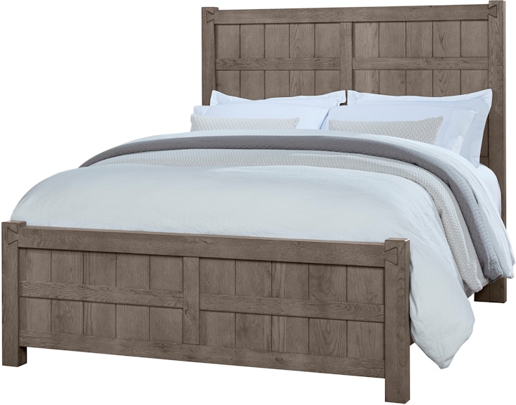 Vaughan-Bassett Furniture Company Dovetail King Board and Batten Bed 751-669-966-922-MS2