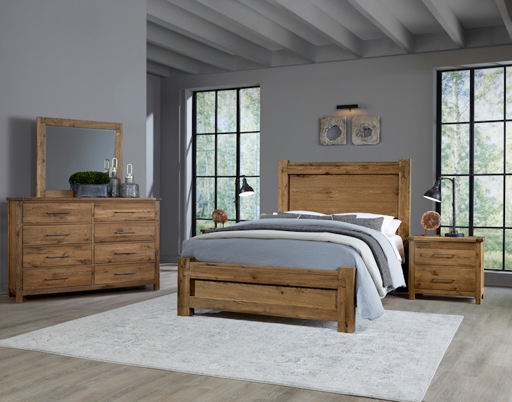 Vaughan-Bassett Furniture Company Dovetail Poster Footboard 5/0 752-855 at Woodstock Furniture & Mattress Outlet