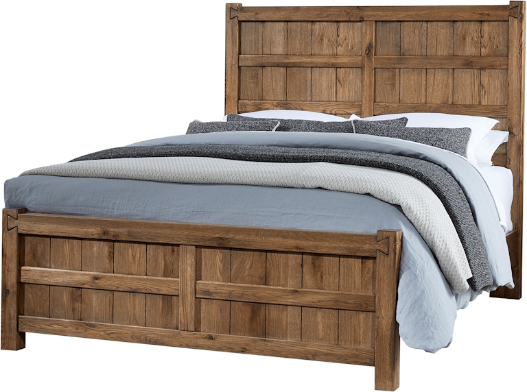 Vaughan-Bassett Furniture Company Dovetail King Board and Batten Bed 752-669-966-922-MS2