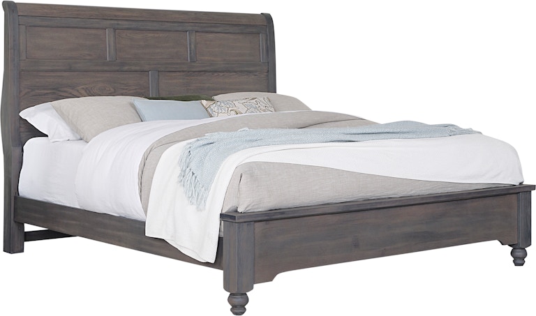 Vaughan-Bassett Furniture Company Vista King Sleigh Bed With Ms2 772-663-166-922-MS2