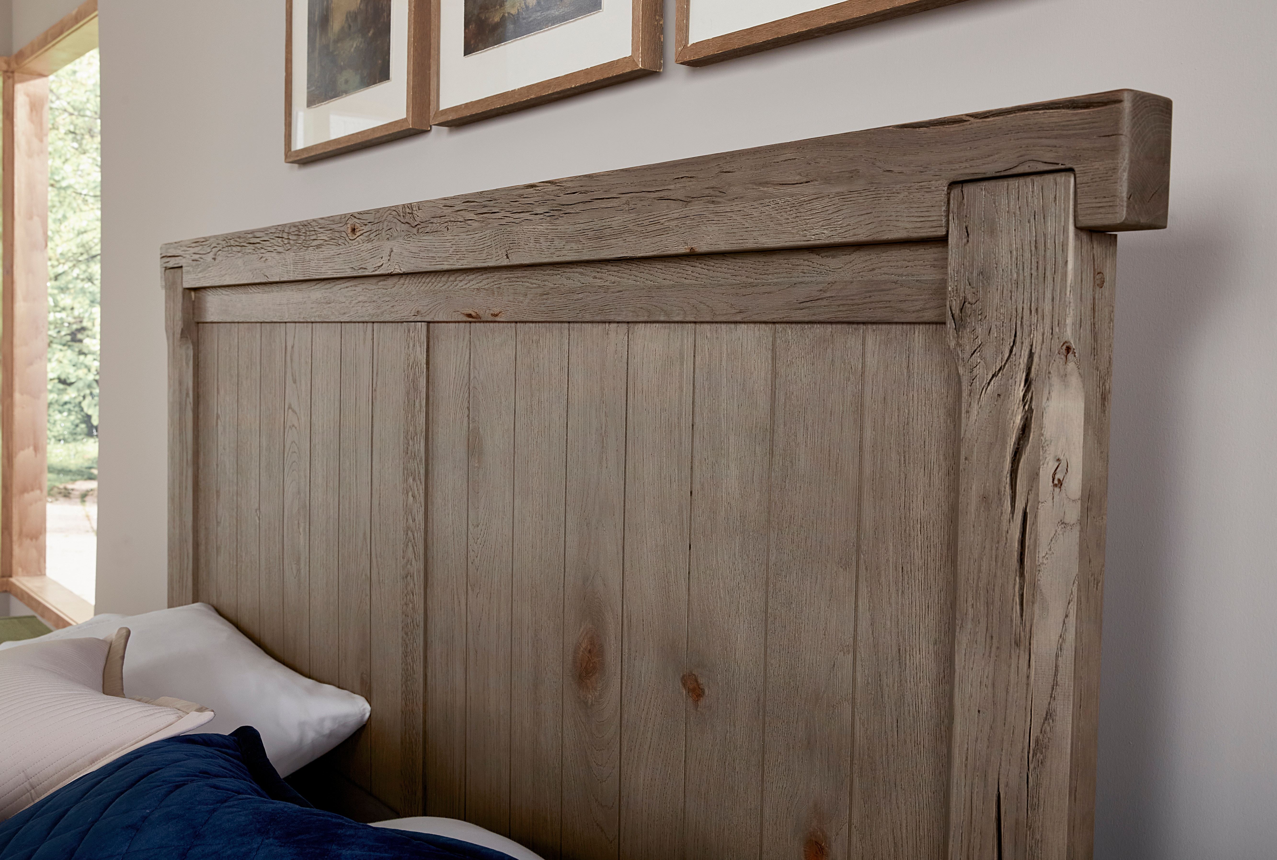 VaughanBassett Furniture Company Yellowstone Amer. Dovetail Headboard