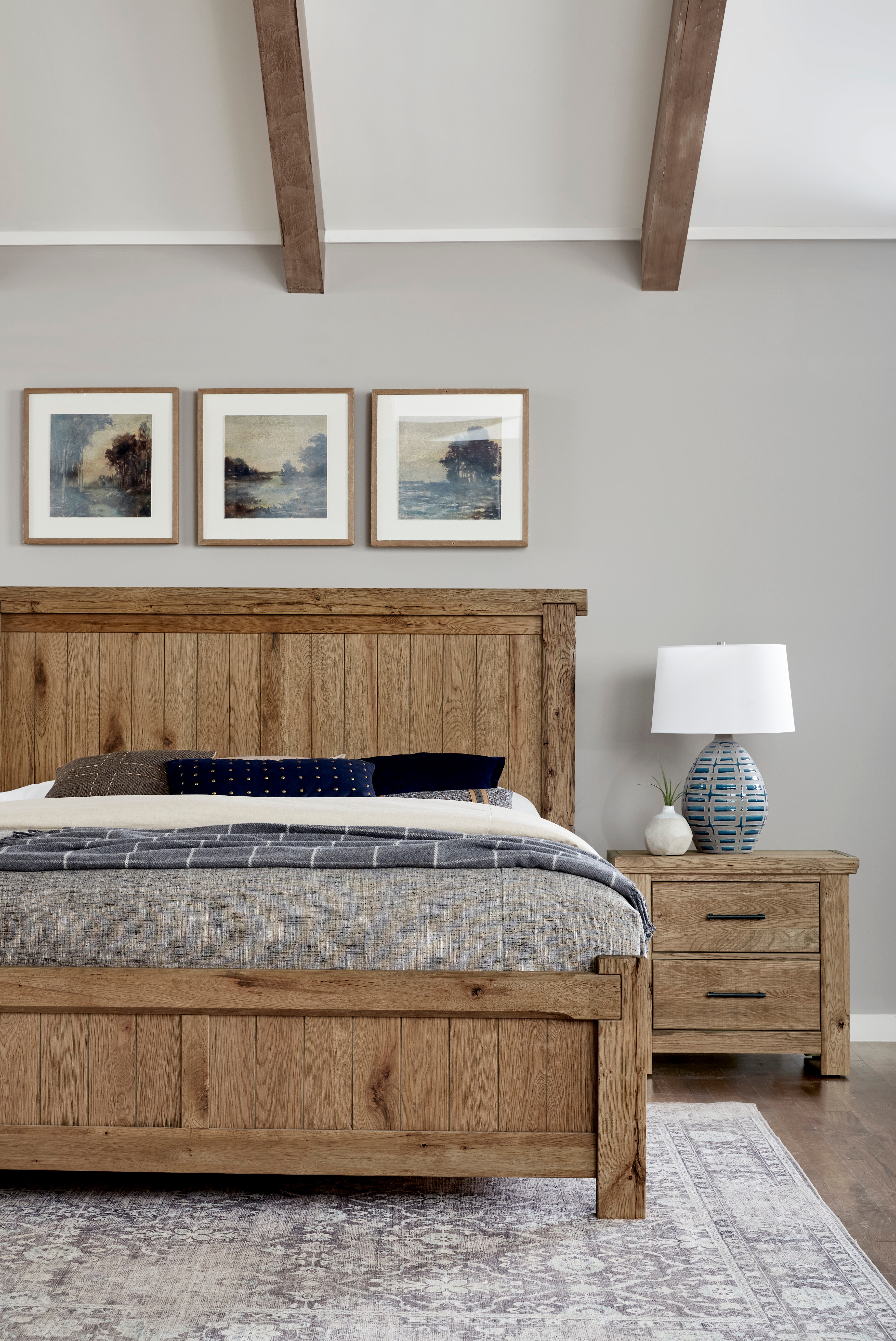 VaughanBassett Furniture Company Youth Amer. Dovetail Footboard 5/0