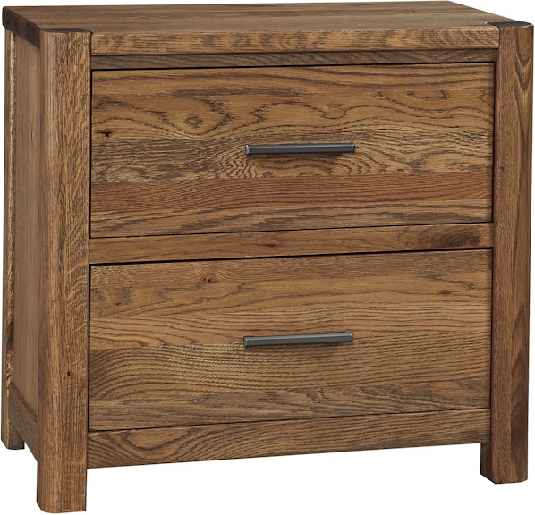 Vaughan-Bassett Furniture Company Crafted Oak Nightstand - 2 Drwr 790-227