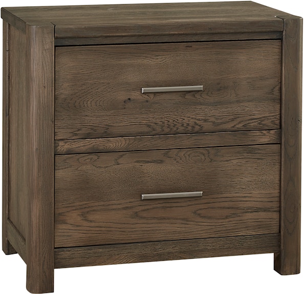 Vaughan-Bassett Furniture Company Crafted Oak Nightstand - 2 Drwr 793-227