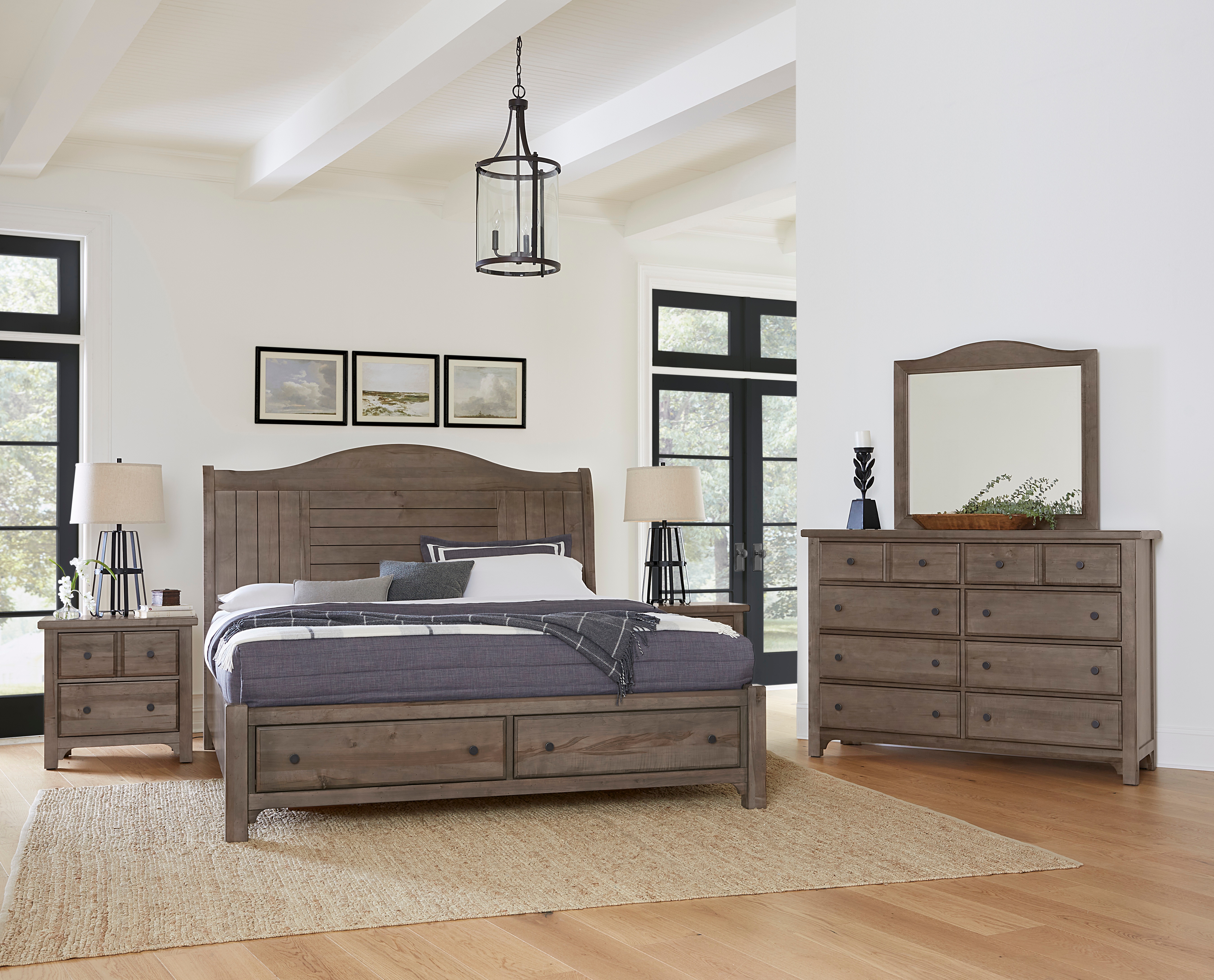 Trishley king deals sleigh bed