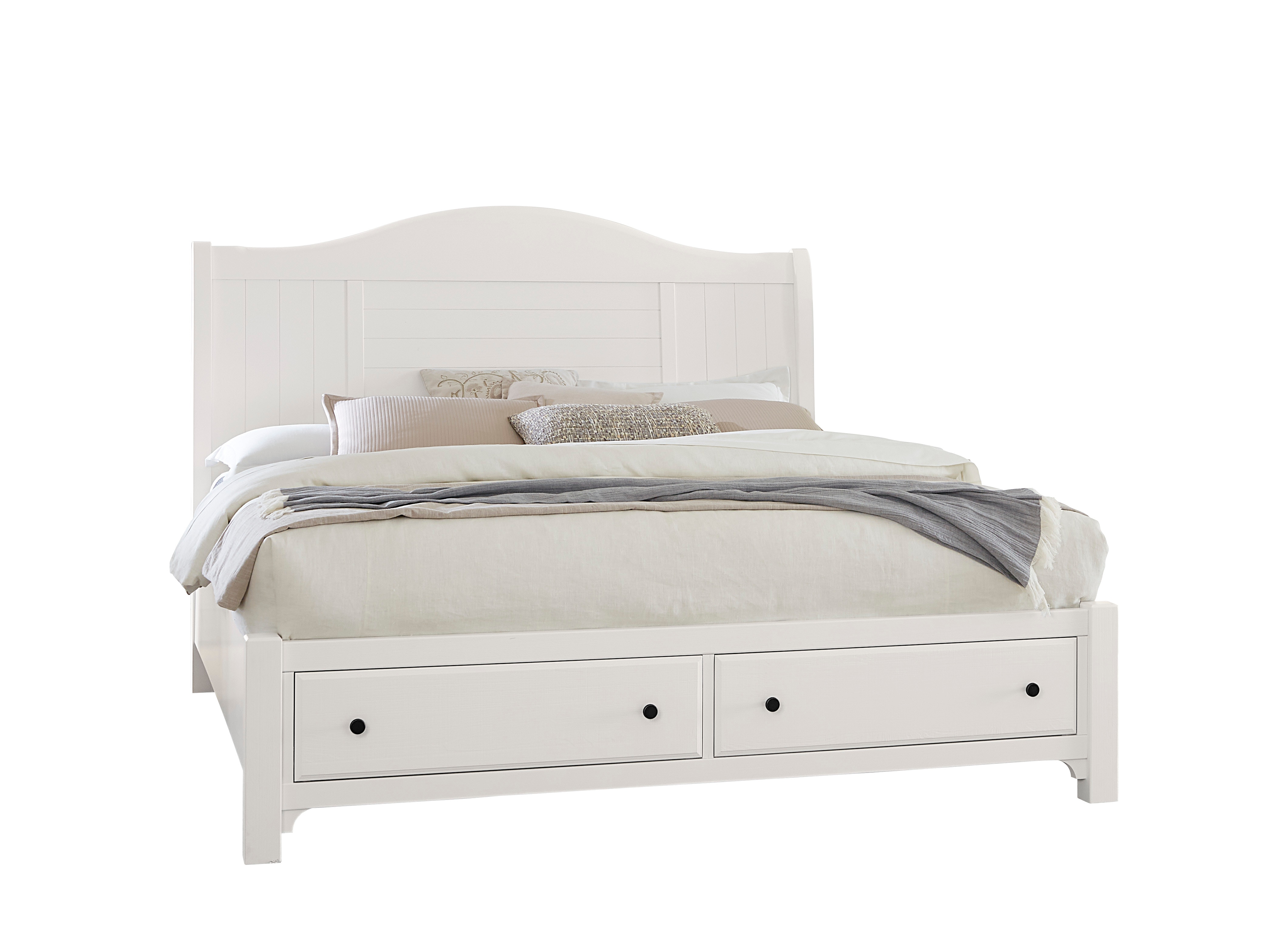 Vaughan bassett online king sleigh bed