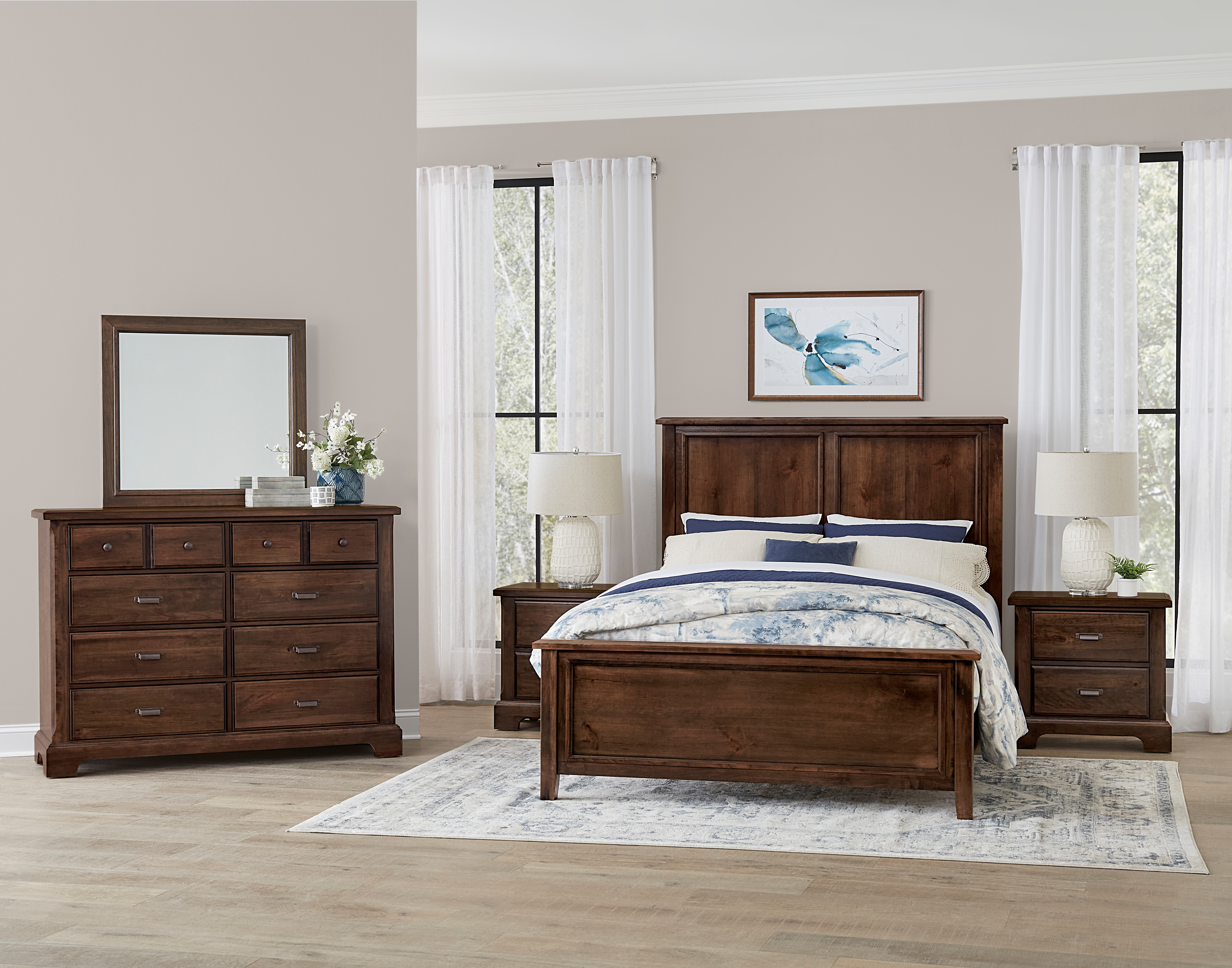 Vaughan-Bassett Furniture Company Bedroom Queen Amish Bed Vaughan-Bassett Furniture Company Bedroom Queen Amish Bed