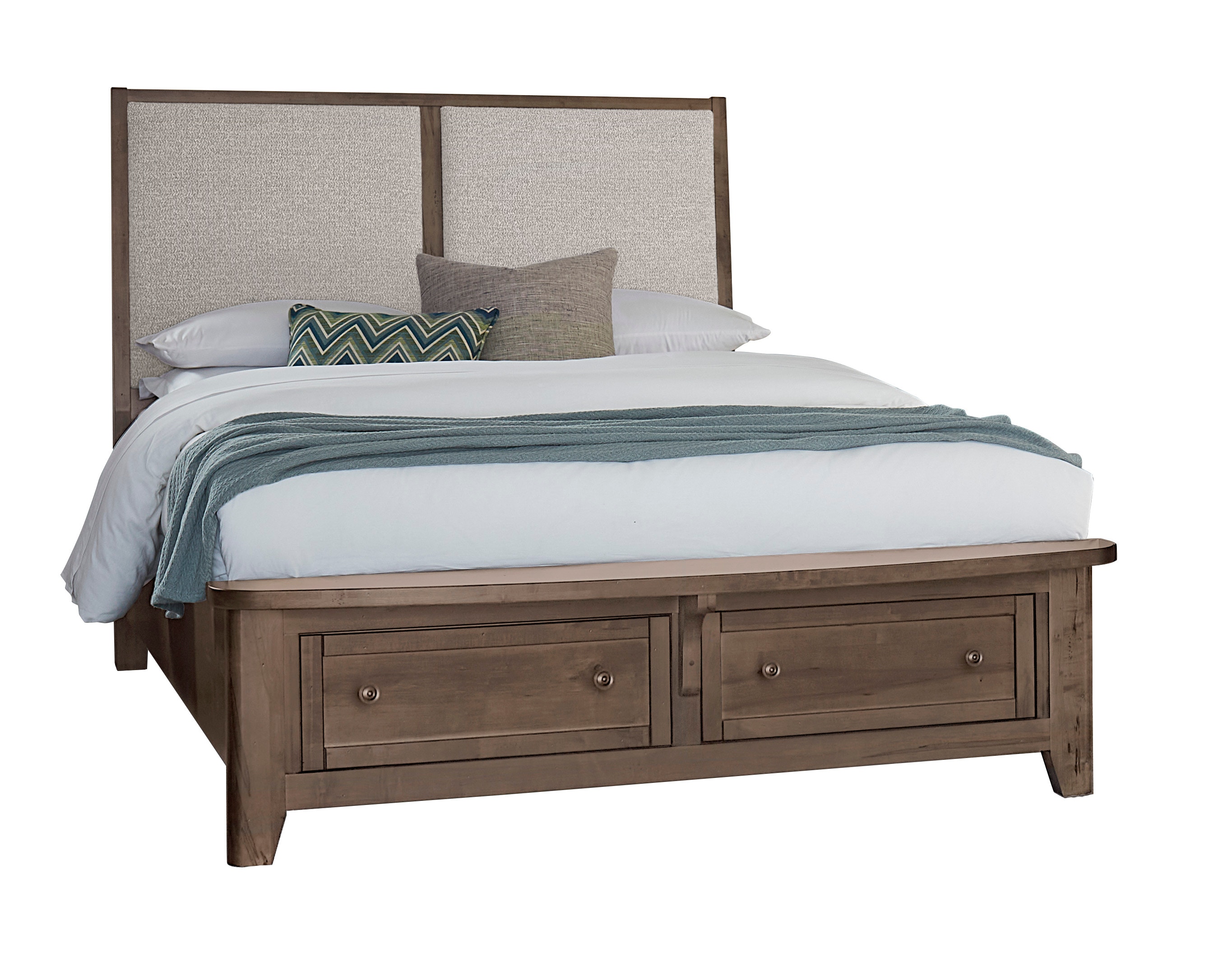 Vaughan-Bassett Furniture Company Bedroom King Arch Bed With