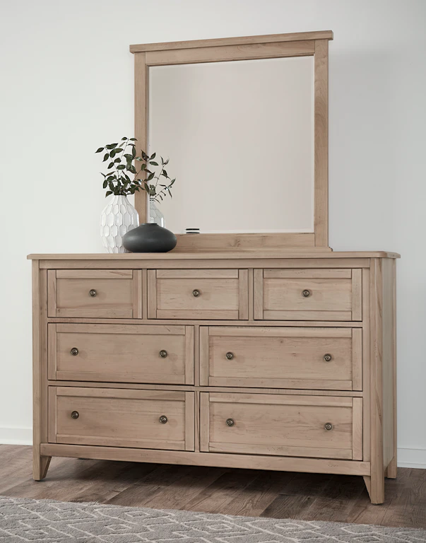 Vaughan-Bassett Furniture Company Bedroom Dresser - 7 Drwr 822-003 - Furniture Market - Austin, TX Vaughan-Bassett Furniture Company Bedroom Dresser - 7 Drwr 822-003 - Furniture Market - Austin, TX