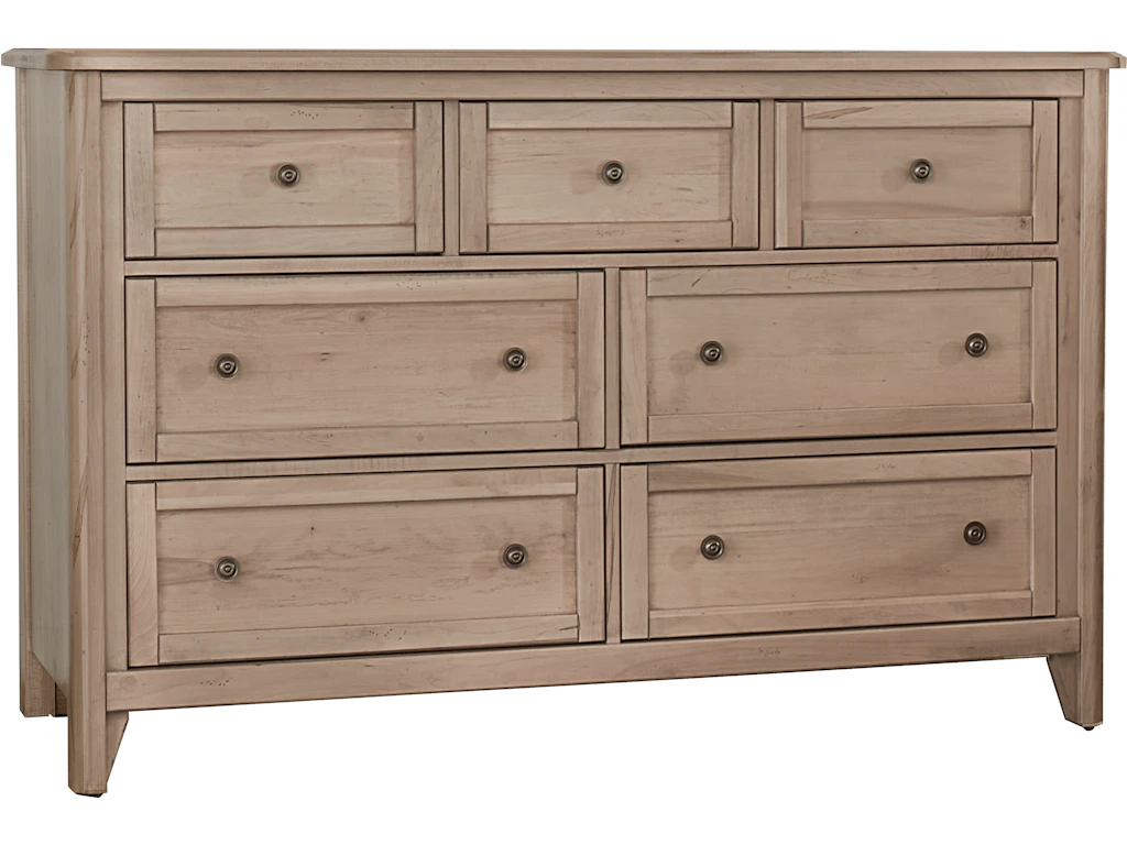 Vaughan-Bassett Furniture Company Bedroom Dresser - 7 Drwr 822-003 - Furniture Market - Austin, TX Vaughan-Bassett Furniture Company Bedroom Dresser - 7 Drwr 822-003 - Furniture Market - Austin, TX