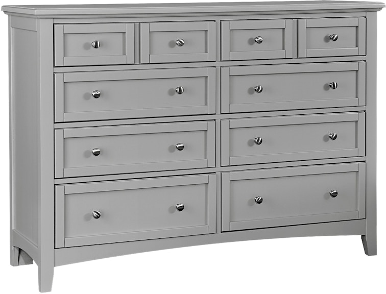 Vaughan-Bassett Furniture Company Bonanza Gray Triple Dresser - 8 Drawer BB26-002 833934679