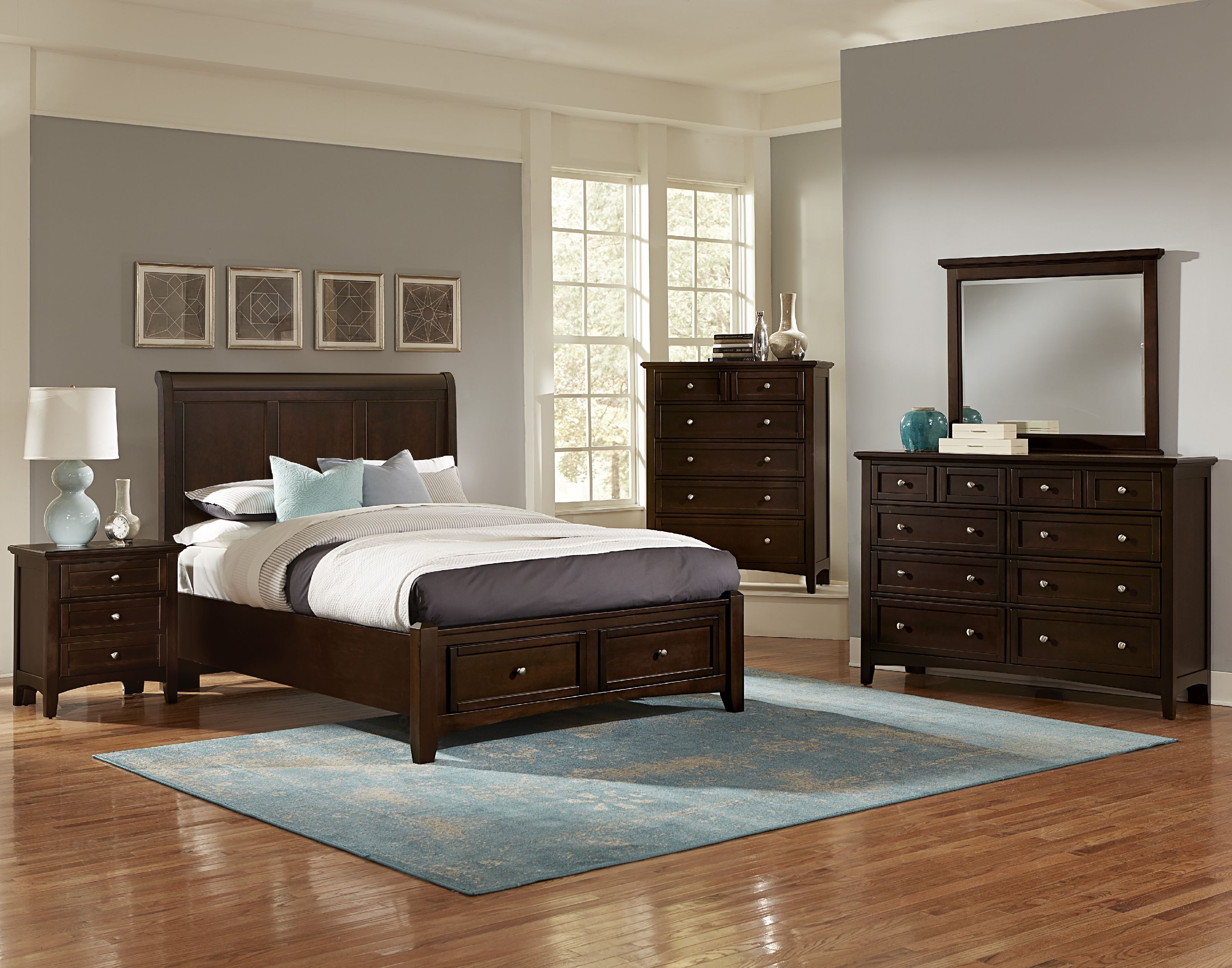 Vaughan furniture deals company sleigh bed