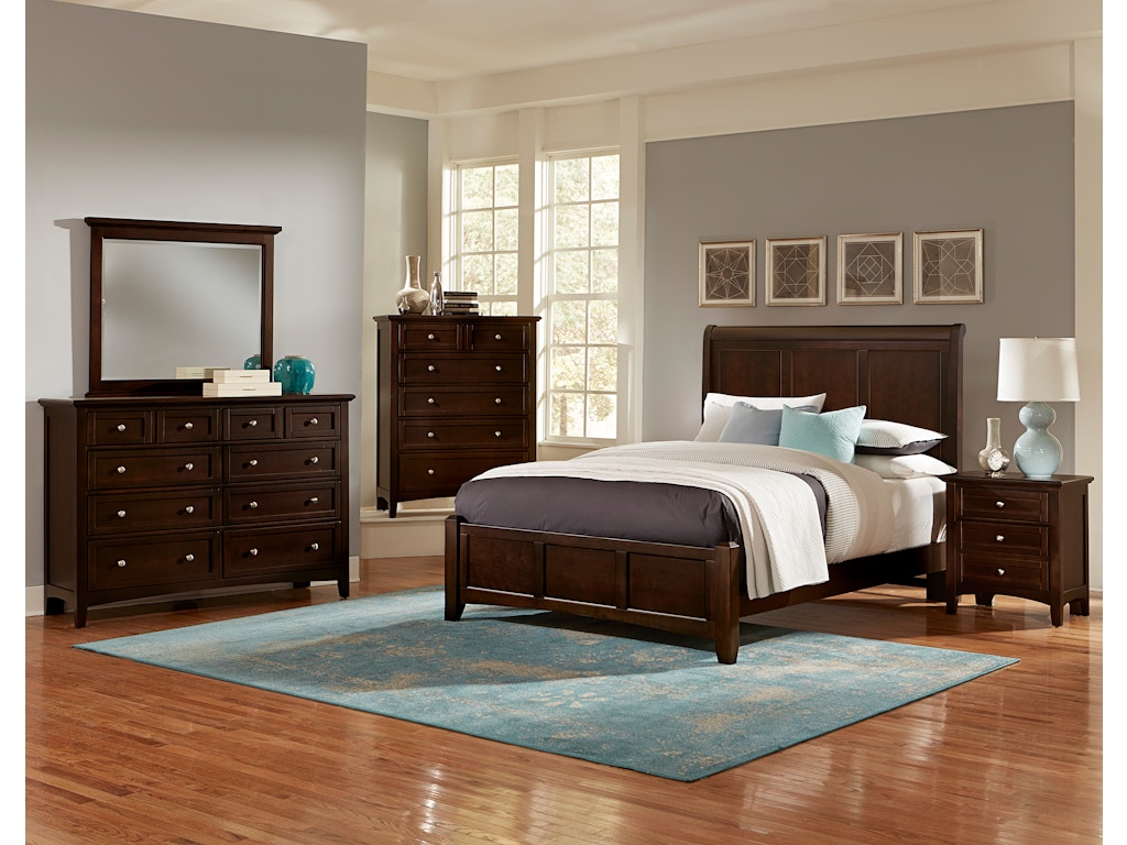 Vaughan Bassett Furniture Company Youth Full Sleigh Bed Bb27 441 255 911 Dow Furniture