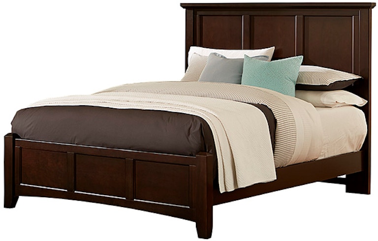 Vaughan-Bassett Furniture Company Bonanza Queen Mansion Bed BB27-558-855-922