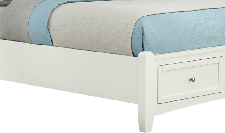 Vaughan-Bassett Furniture Company Bonanza Storage Bed Rails 3/3 and 4/6 BB29-302