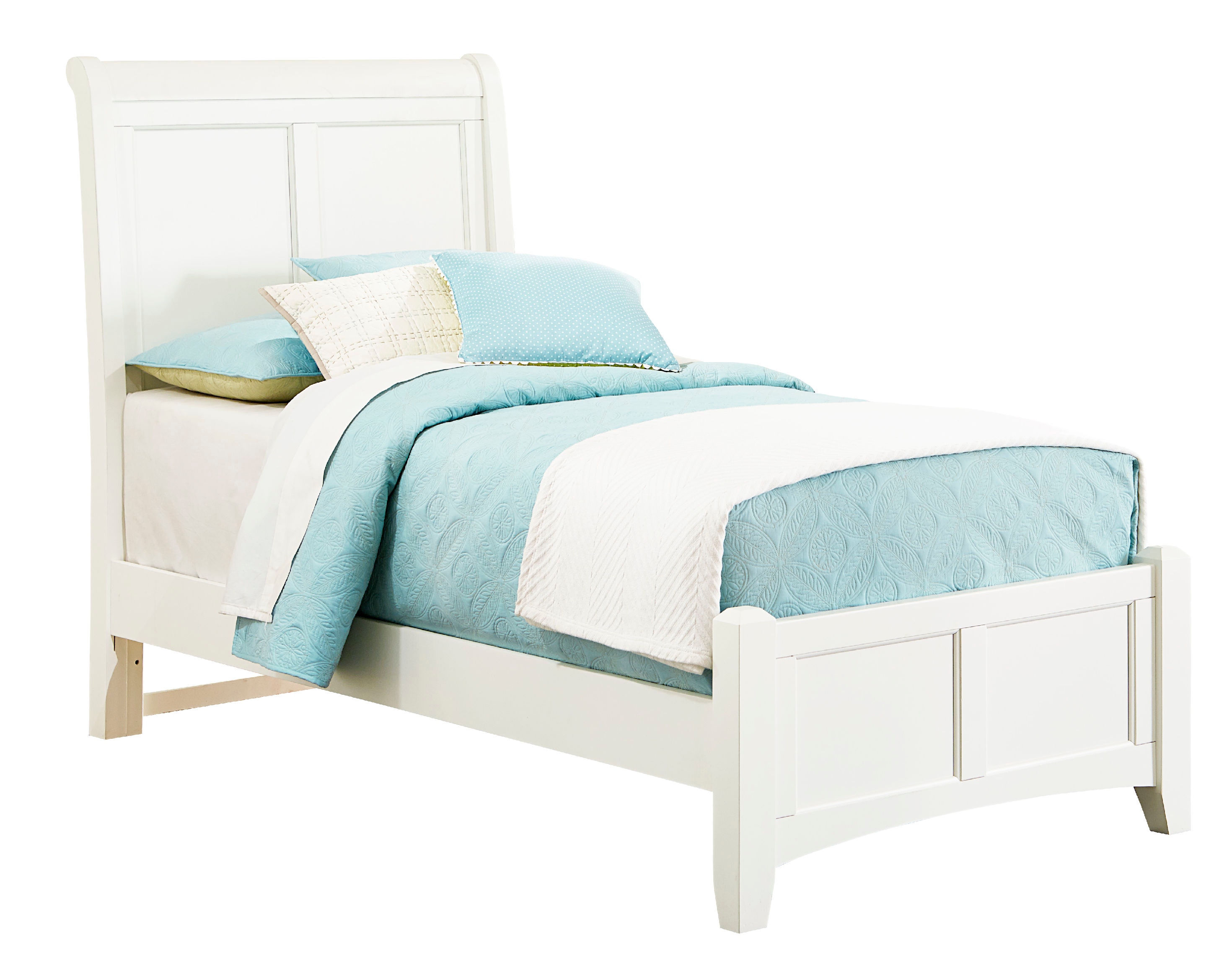 VaughanBassett Furniture Company Bonanza Sleigh Headboard 4/6 BB29441