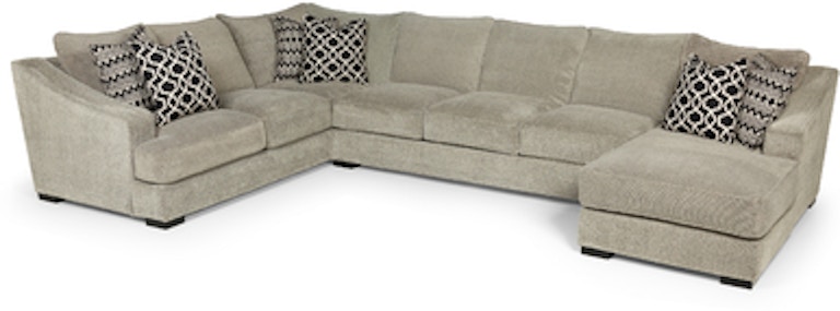 Stanton Furniture Living Room Armless Sofa 33832 Isaak S Home