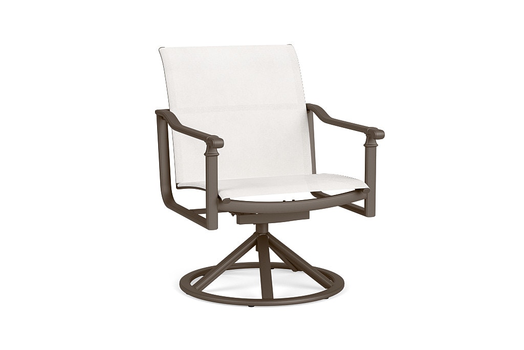 brown jordan swivel patio chairs