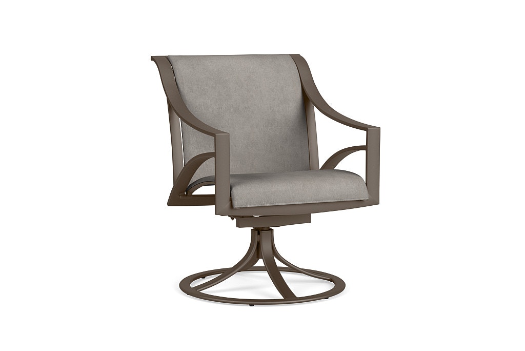 brown jordan swivel patio chairs