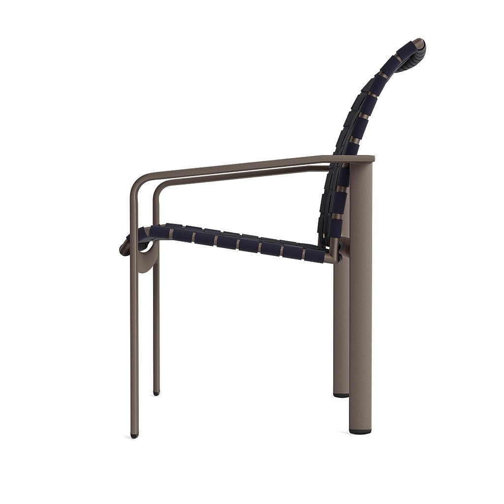 Brown Jordan Outdoor Furniture Arm Chairs Softscape Strap Arm