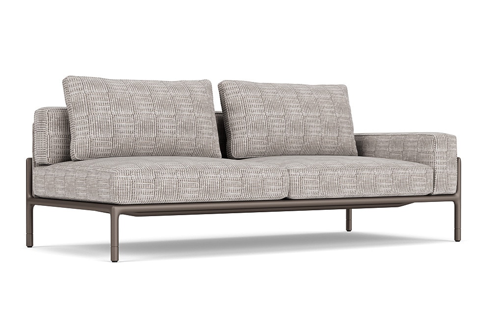 Brown Jordan Right Arm Sectional Loveseat 5600-6220