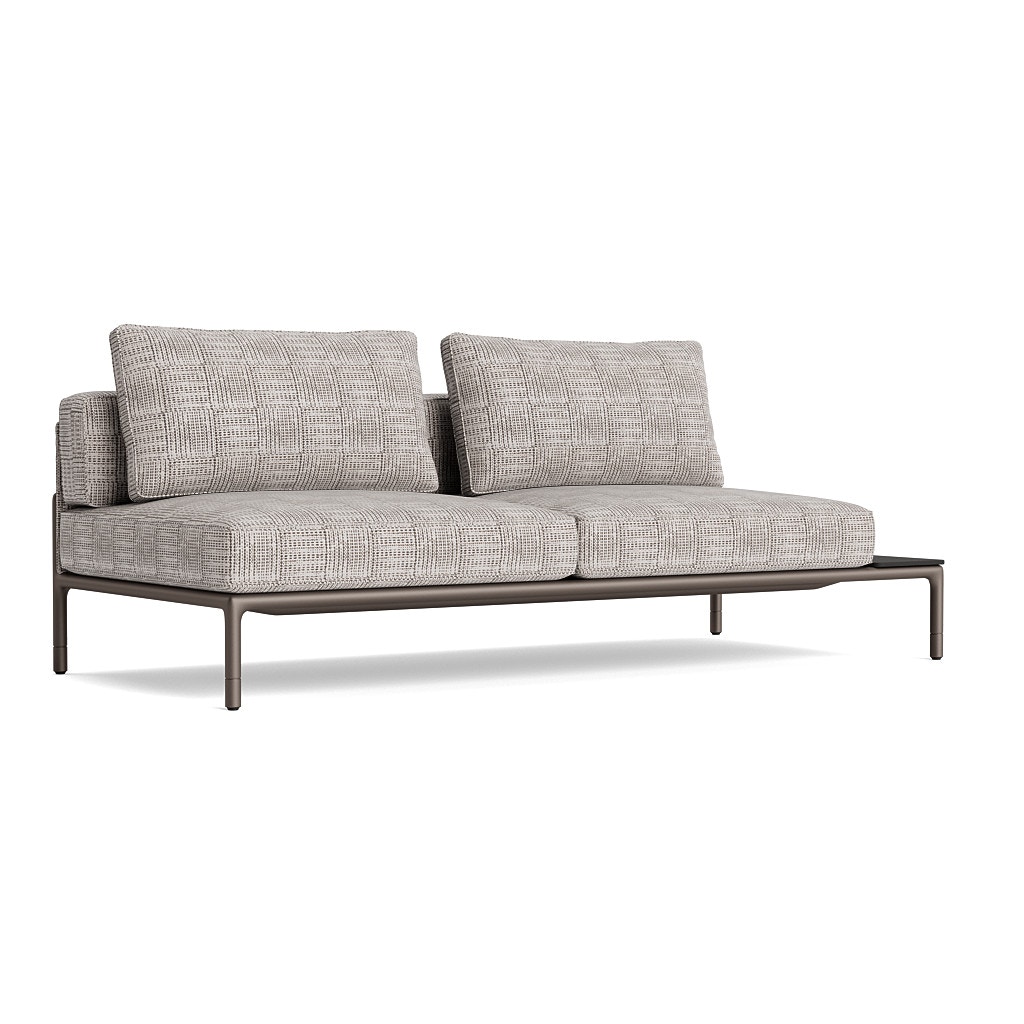 Brown Jordan Armless Sectional with Right Table 5600-6232
