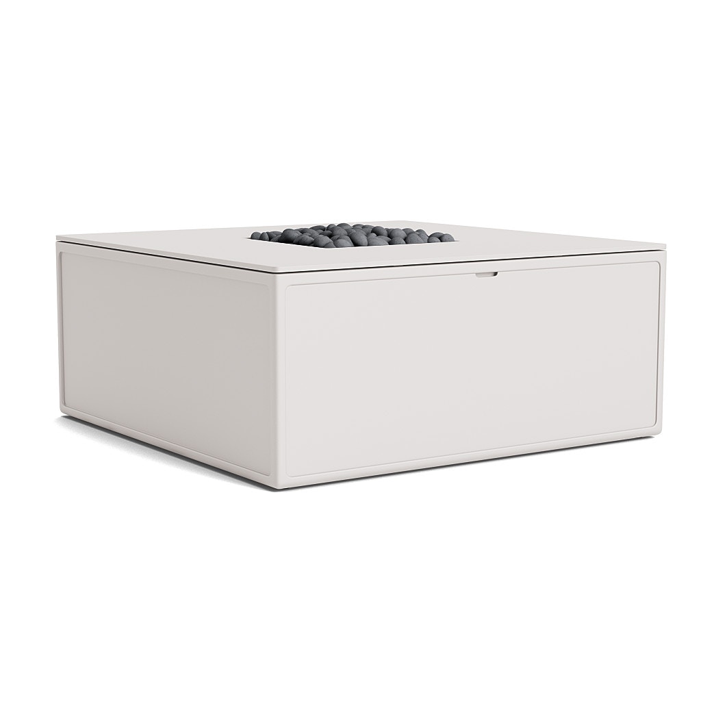 Brown Jordan 44" Square Aluminum Top Fire Table 5623-4444-TP