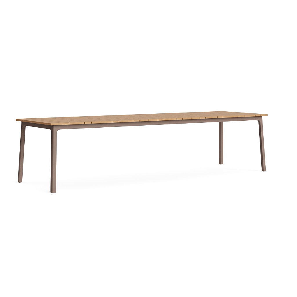 Brown Jordan 36" X 120" Wood Top Dining Table 5631-3620-TK