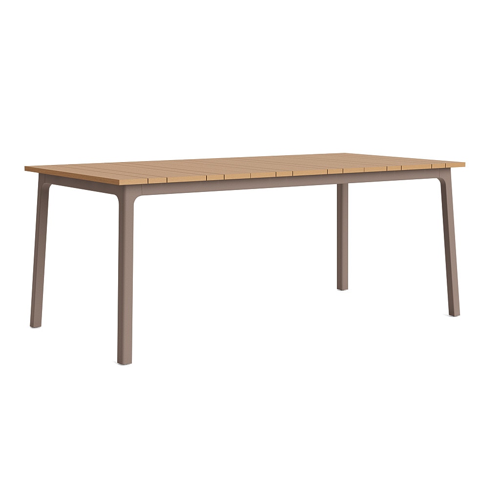 Brown Jordan 36" X 72" Wood Top Dining Table 5631-3672-TK