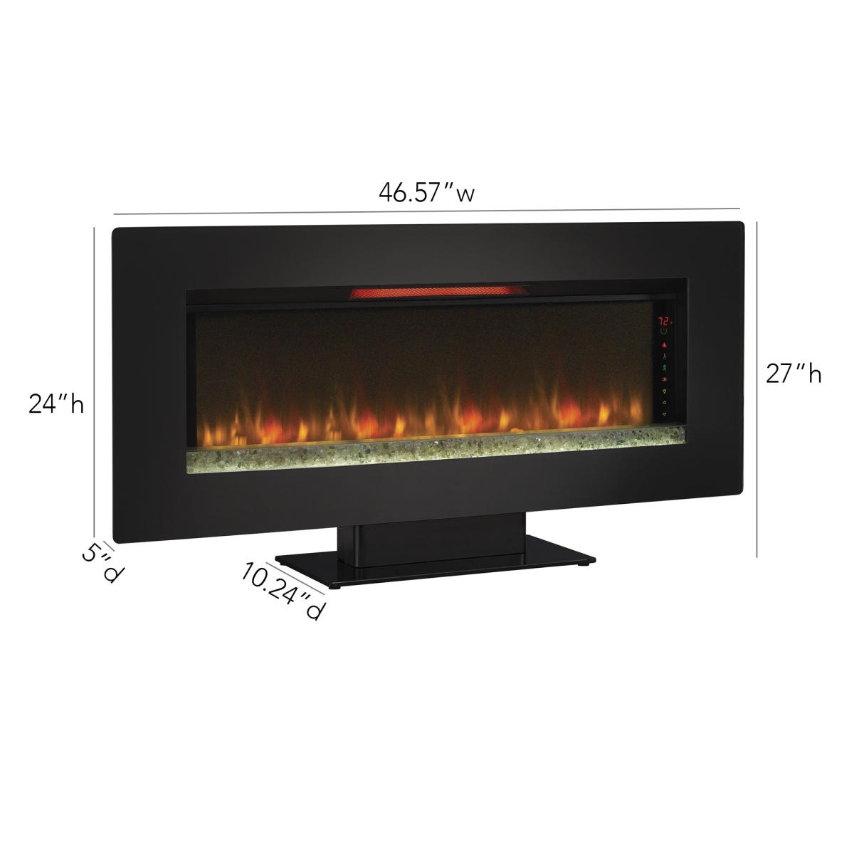 Classic Flame Fireplace Felicity 47 inch Wall Mounted Infrared