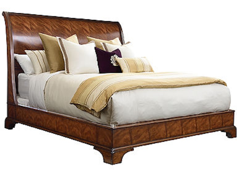 henredon bedroom bed, 6/6 (king) headboard and footboard 9600-12hf